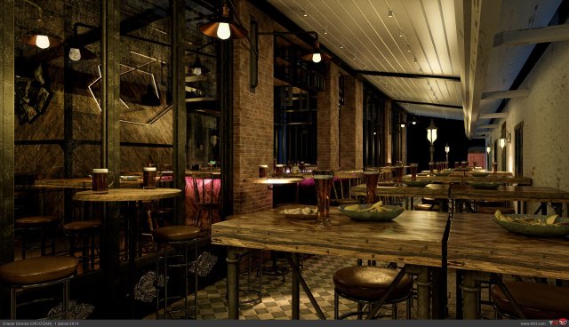 pub bar restarasyonu